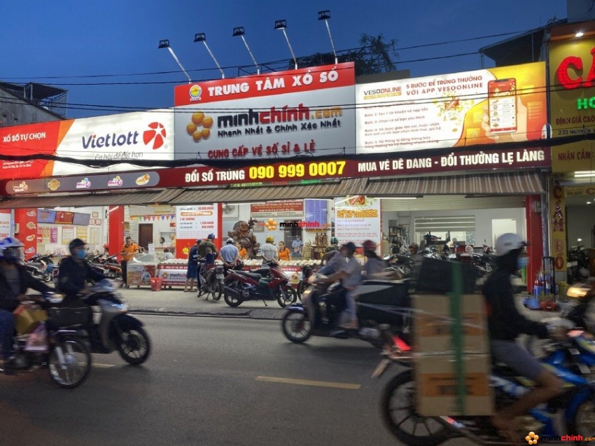 Danh sách hệ thống các điểm bán hàng Minh Chính Lottery