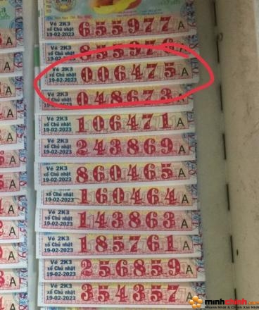 Hệ thống Minh Chính Lottery đã bán trúng vé Đặc biệt trị giá 2 Tỷ đồng