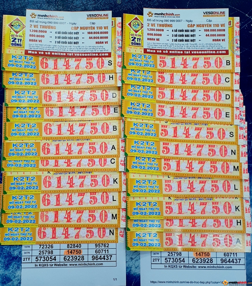 MINH CHÍNH LOTTERY BÁN TRÚNG GIẢI NHẤT 30 TRIỆU ĐỒNG